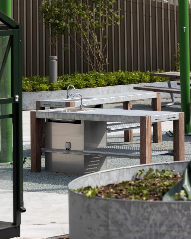 SAVRA outdoor kitchen